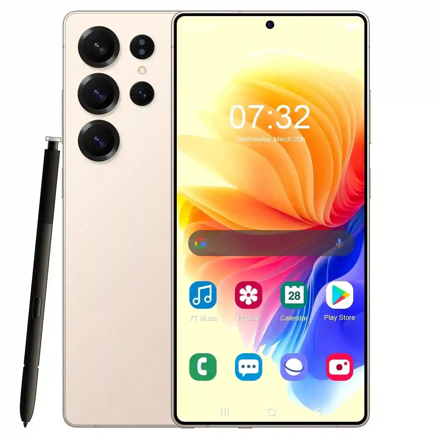 S25 Ultra 5G Smartphone 16GB RAM 1TB Storage - EU Version Gold 16g Tidesmit