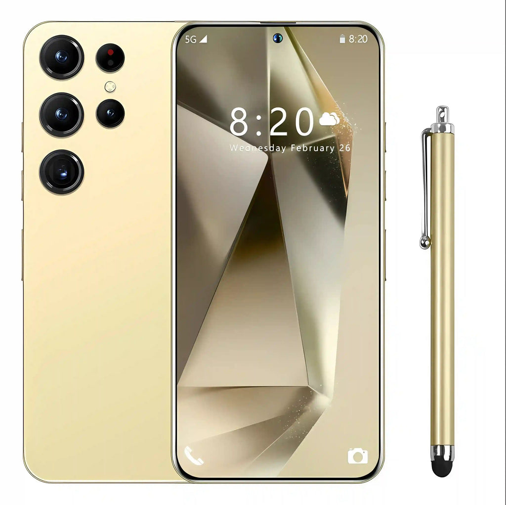 SVm Sun S23 Ultra Android Smart Phone High Quality 8+256GB HD Screen Resolution LTE and CDMA Cellular in French and Spanish Tidesmit