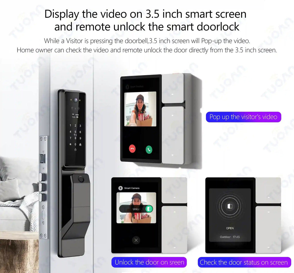 Tuya Smart Wireless Light Switch - EU Touch Panel - Model TPP06 Tidesmit