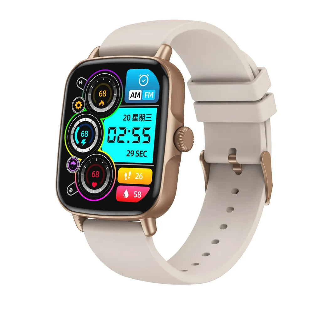 Smartwatch with Fitness Tracker, Heart Rate Monitor & 1.8 Inch Display colour 2 My Store