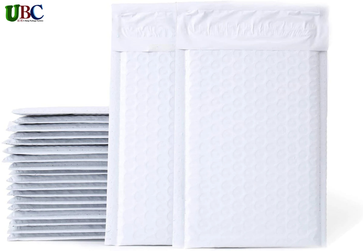 [Fast Delivery]  50PCS-4x8 Inches bubble mailing envelope poly bubble mailer economy colored poly bubble mailer