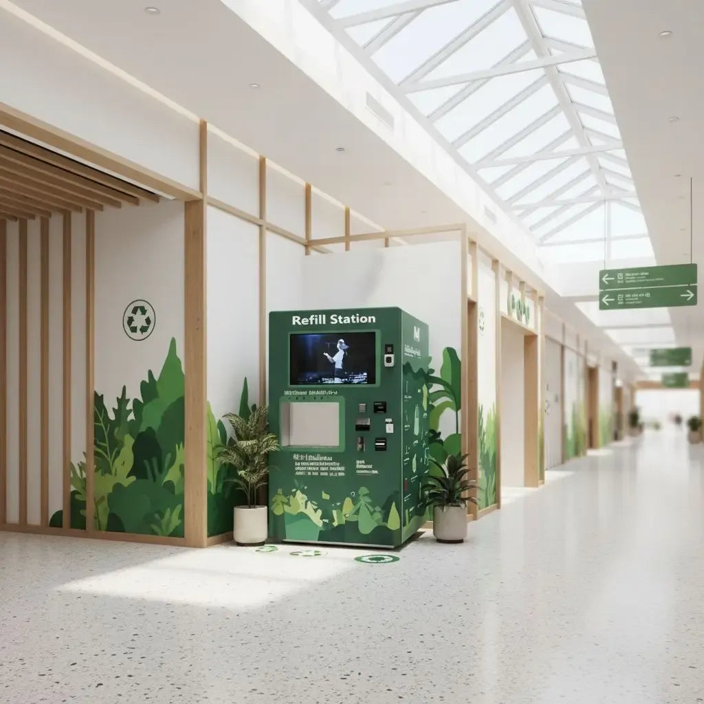 Coin-Operated Shoe Washing Vending Machine Automatic Detergent Dispensing Disinfection Dryer Heavy-Duty Self Service Equipment