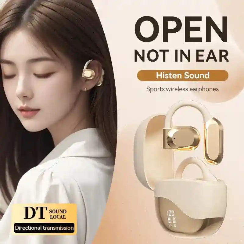 Noise Cancelling Earbuds with LED Display by Tidesmit Tidesmit