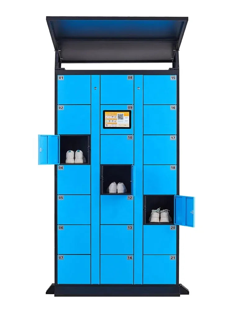Smart Shoe Washing Locker 24 Hours Self Service Electronic Locker for Dry Cleaning Shop