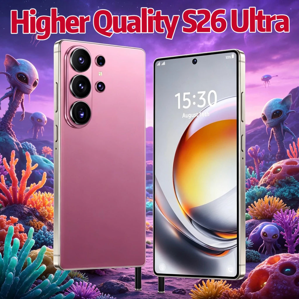 7.7 Inch S26 ULTRA 22GB+2TB Smart Phones Global 5G Android 15 Wholesale Deca Core Dual SIM Unlocked S26 ultra Cellphones