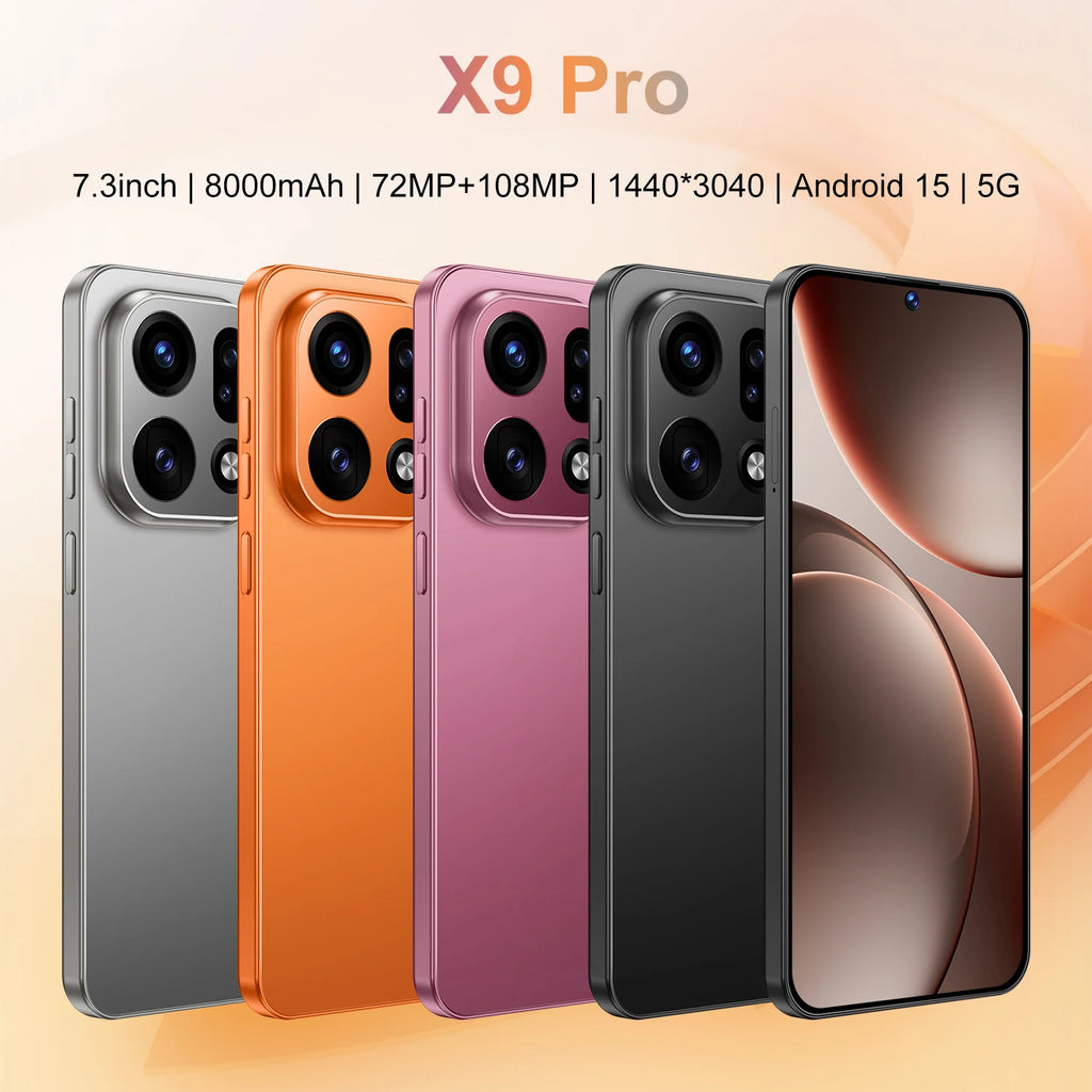 OPPO Find X9 Pro Global Version Smartphone Dimensity 9500 7500mAh 80W Fast Charging 108MP Camera AMOLED Display 120Hz 5G