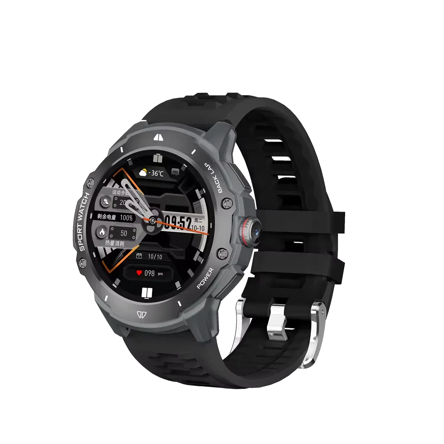 4G LTE Smartwatch with GPS and Fitness Tracker - Black My Store