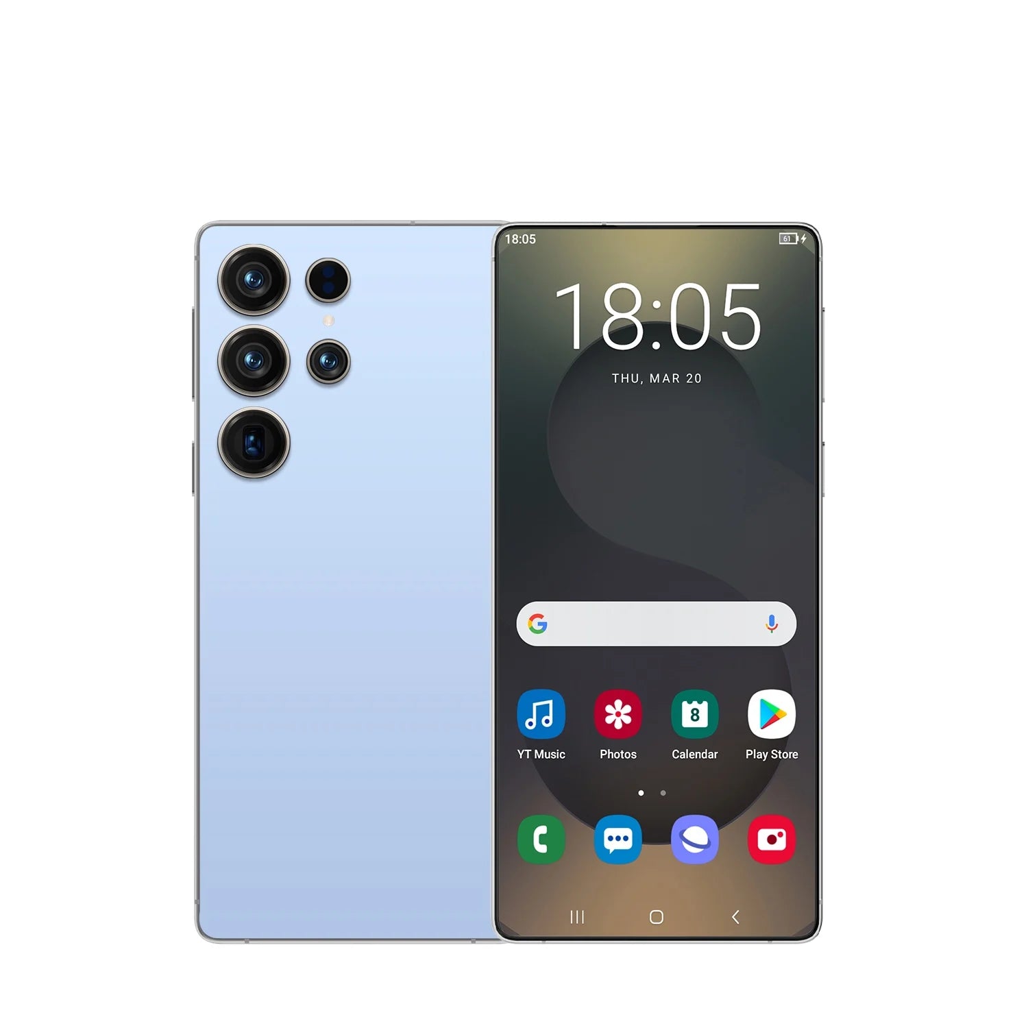 S25 Ultra 5G Smartphone 22GB RAM 1TB Storage - Dual SIM Blue 22G Tidesmit