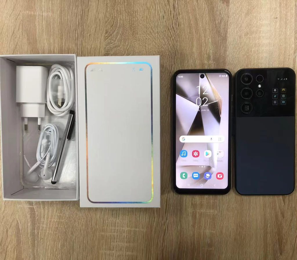 Tidesmit S25 Ultra 7.3 inch smartphone with 1TB storage and Android 15 in a sleek premium design