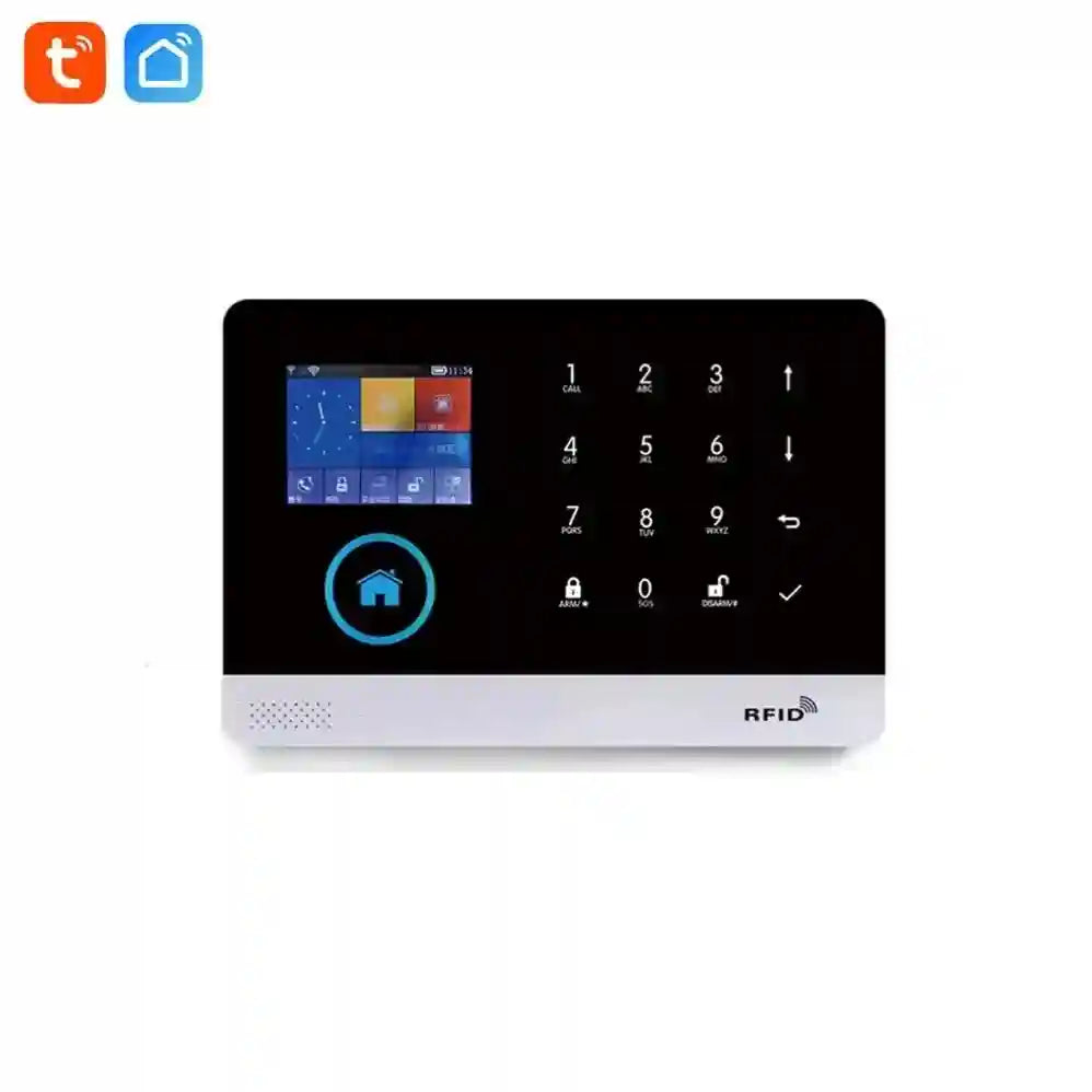 Automated Home Security System 4G LTE Kit with Touch Keypad Universal Tidesmit