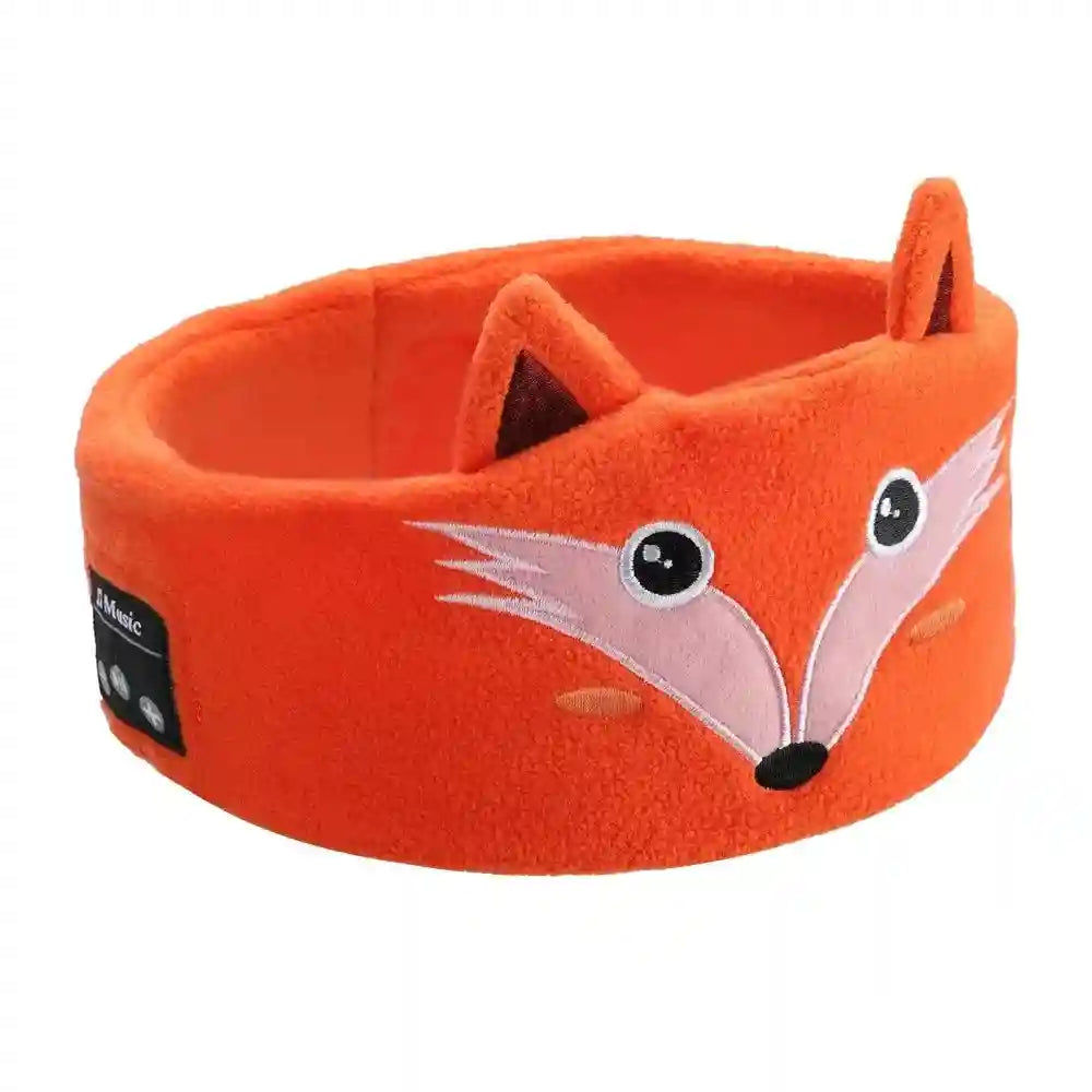 Wireless Kids Headband Headphones - Soft Plush Audio for Travel Tidesmit