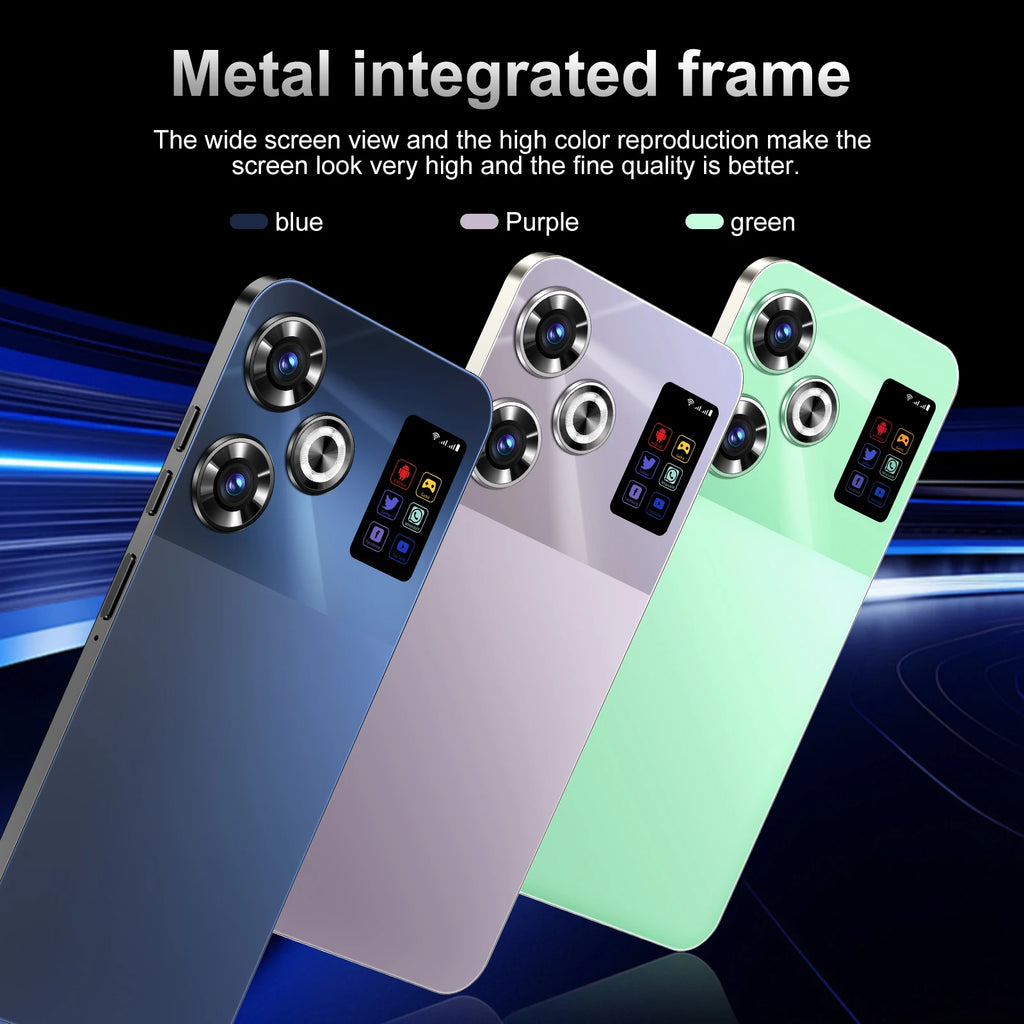 Tidesmit 5G Smartphone, 7.3 Inch AMOLED, 16GB RAM, 1TB Storage Tidesmit
