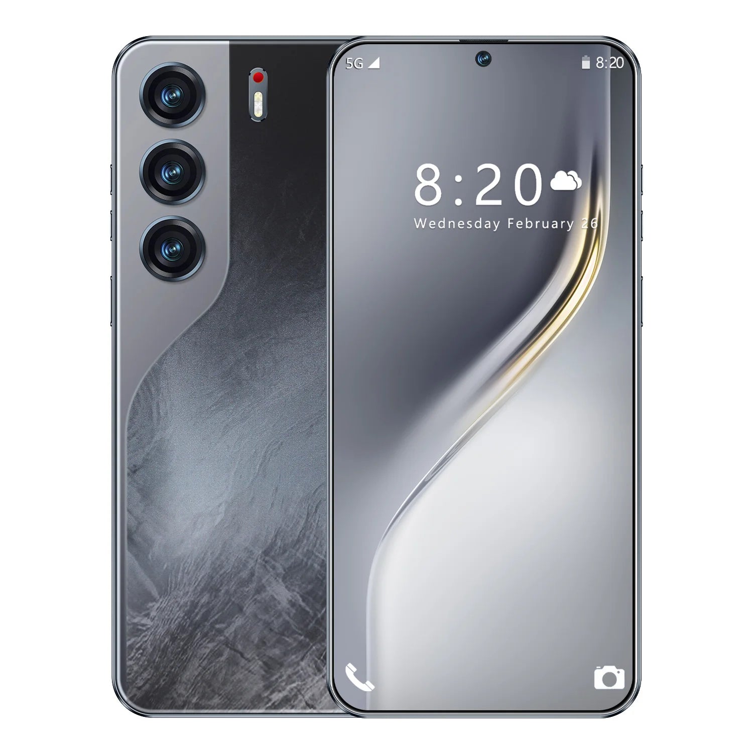 Camon 40 Pro 5G Smartphone 22GB RAM 1TB Storage AMOLED Display Purple Black 22G Tidesmit