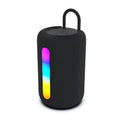Portable Bluetooth Speaker with RGB Lights and 360 Surround Sound Black My Store