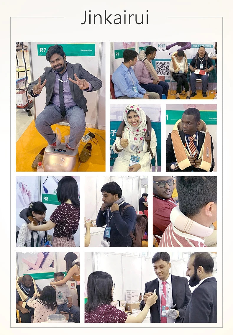Electric Back Massager with Heat for Deep Tissue Muscle Relief Back Massage Instrument Tidesmit