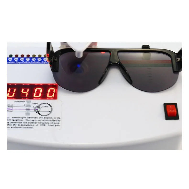 Superhot Eyewear 49300 Oversized One-Piece Sunglasses UV400 Luxury Frame for Unisex 2025 Styling