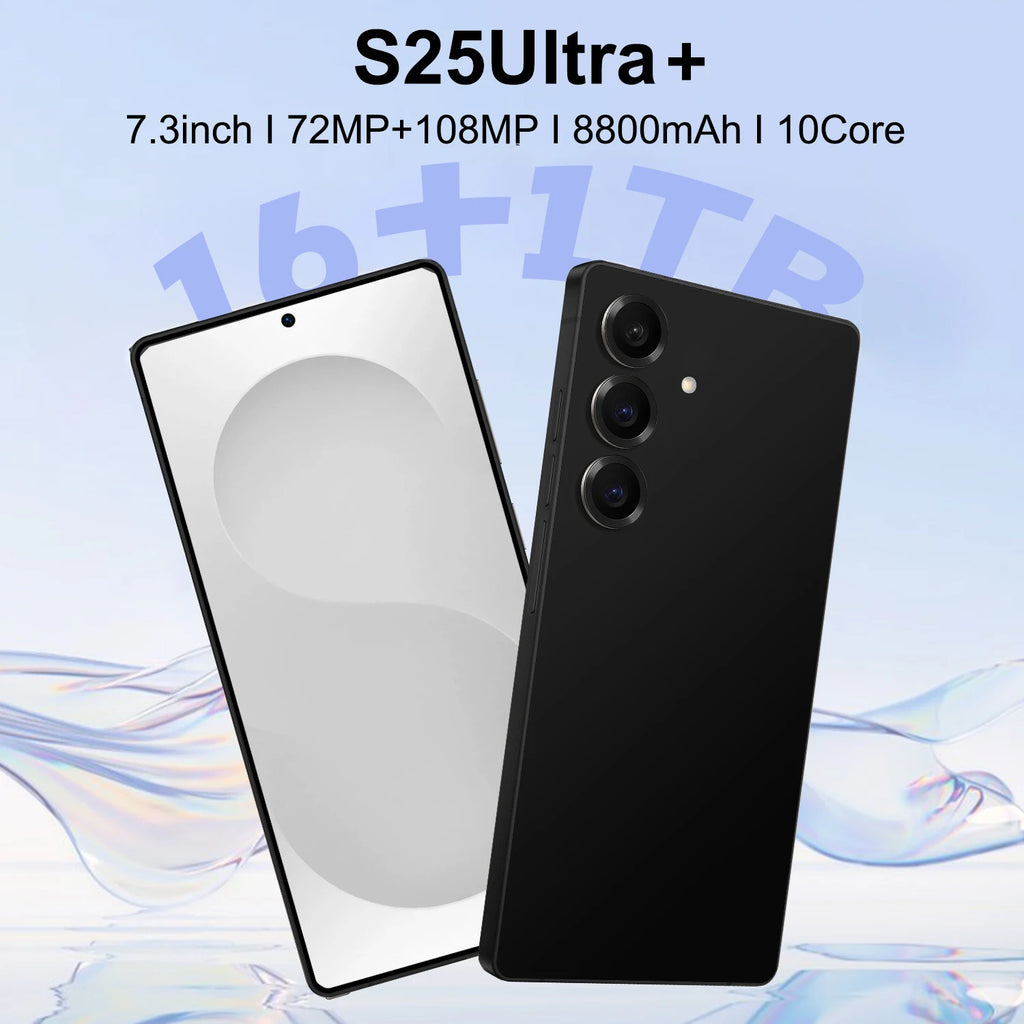 S25 Ultra 5G Smartphone 1TB 16GB RAM Unlocked - Gray Black 16g 1TB Tidesmit