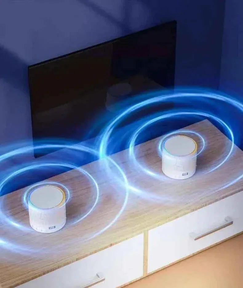 Portable Bluetooth Speaker with RGB Lights and 360 Stereo Sound My Store