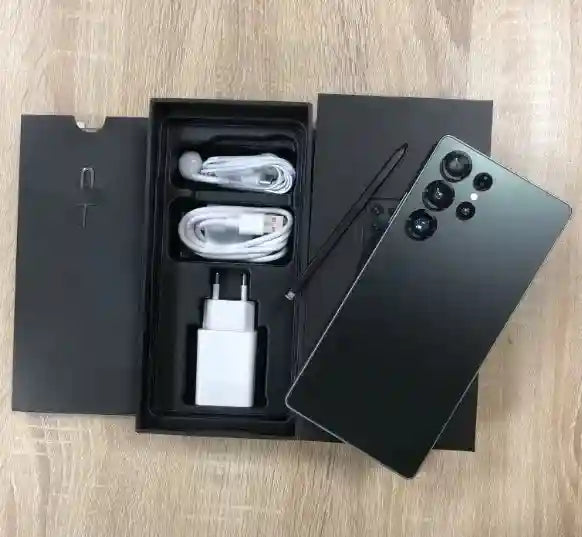 Real High Quality S25 Ultra Android 15 Smart Phone 22GB+1TB 5G Big HD Screen Long Standby Dual Card Unlocked Global Mobile Phone Dark Green 22GB Tidesmit