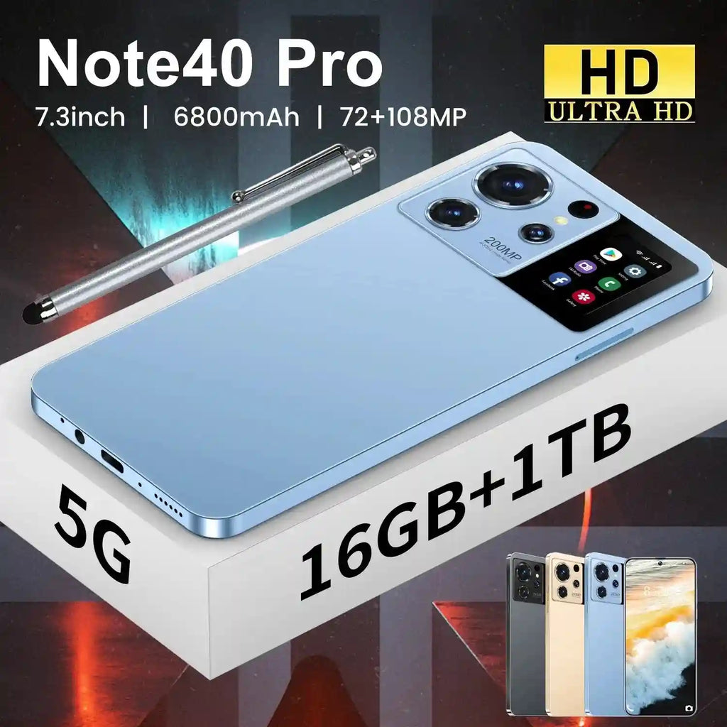 Tecno Camon 20 Pro Case with Screen Protector - Slim Military-Grade Blue Tidesmit