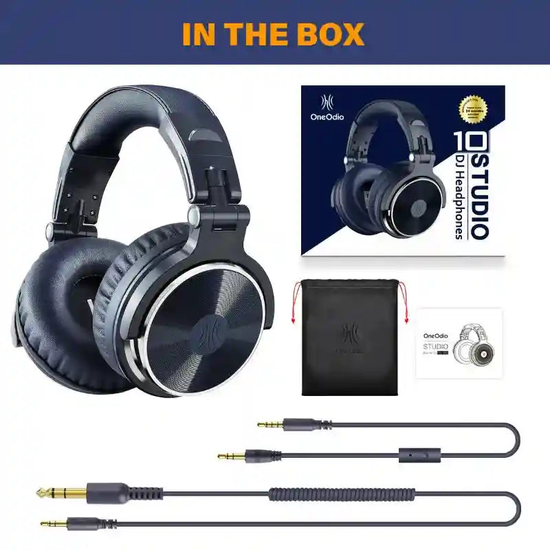 Studio Monitor Wired Headphones - High-Res Audio Pro-10/50 Series Tidesmit