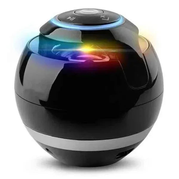Portable Bluetooth Speaker with FM Radio, TF Slot & 360 Sound Black My Store
