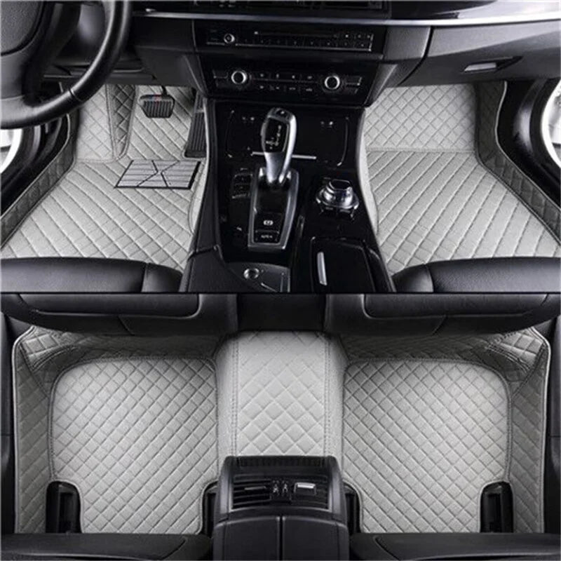 High Quality -Specific Harrier GT86 Coaster Floor Mats 2025 New Custom Full Set 5MM Leather Anti-Slip Waterproof