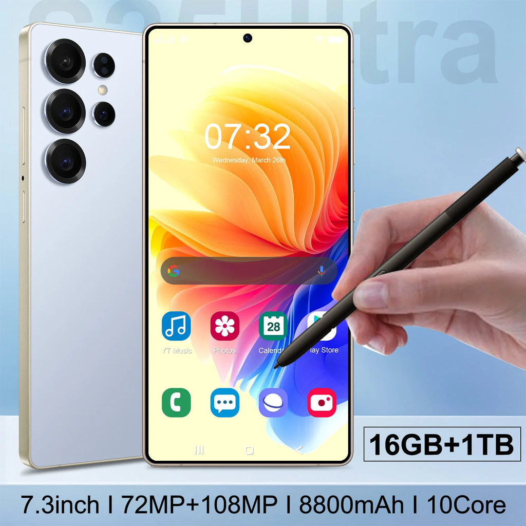 S25 Ultra 5G Smartphone 16GB 1TB Dual SIM - Gray Tidesmit