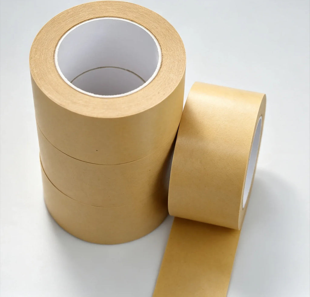 Factory Customized High Viscosity Biodegradable Antistatic Water Active Reinforced Thread Rubber Adhesive Kraft Paper Tape Self