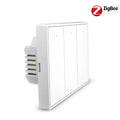 Zemismart Zigbee US Wall Light Switch Work with Tuya Smart Life APP No Neutral Interruptor Timer Alexa Google Home Voice Control