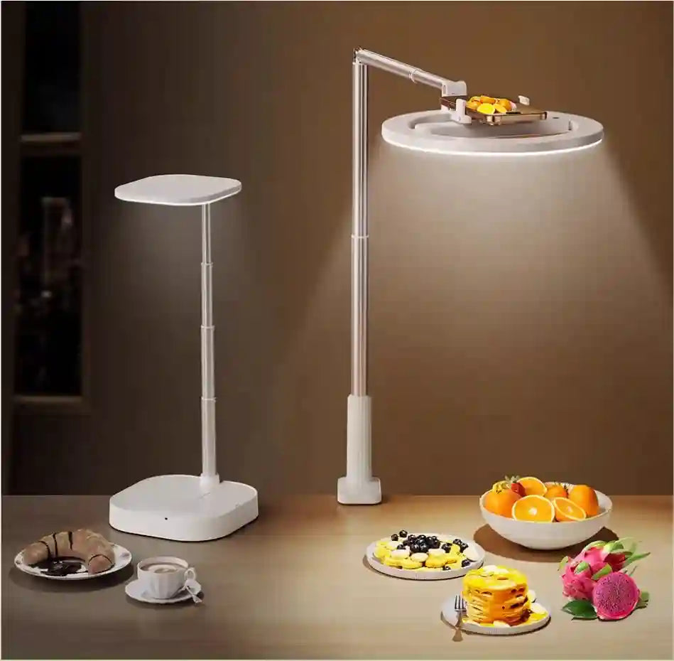 Tidesmit LED Ring Light with Stand for Mobile Content Creation Gray R6 Tidesmit