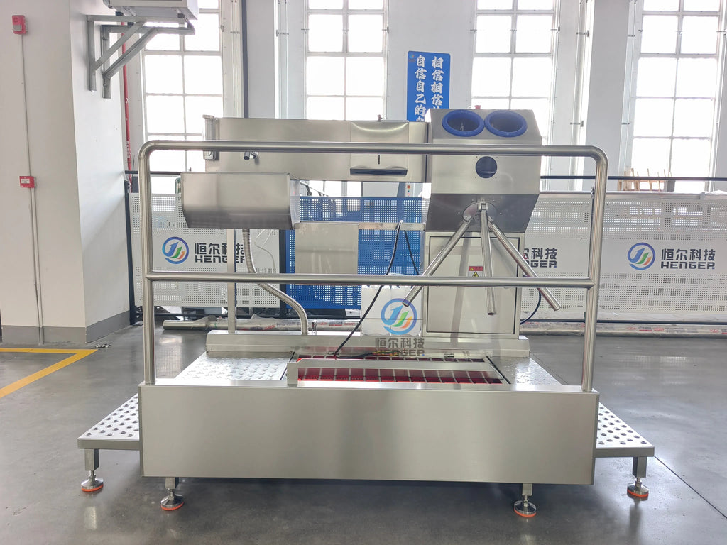 Boot Washer Hygiene Cleaning Station for Food Factory