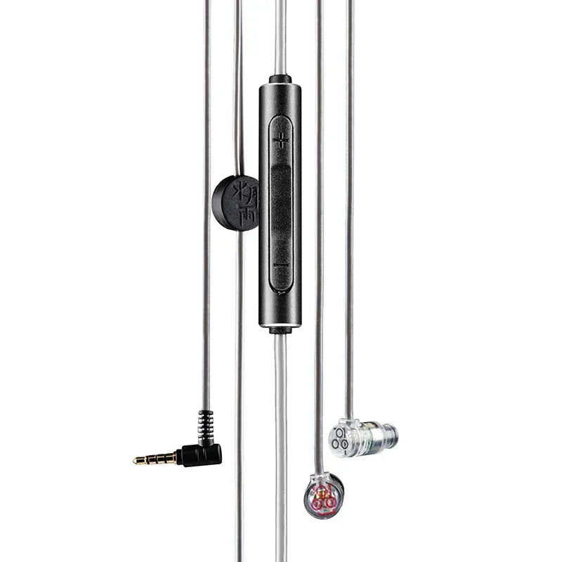 Moondrop Quarks Wired IEMs | Micro Dynamic Driver Earphones | Tidesmit Quarks mic China Mainland Tidesmit