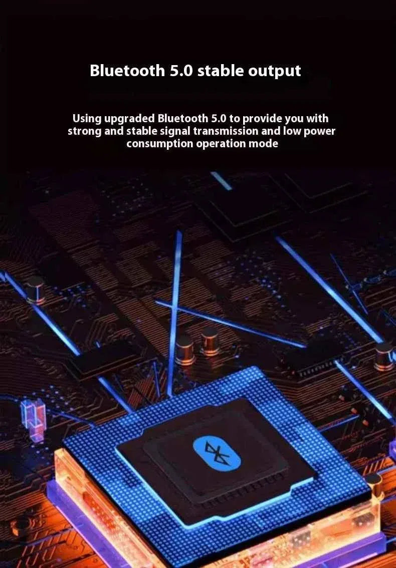 Portable Bluetooth Speaker with RGB Lights and 360 Stereo Sound My Store