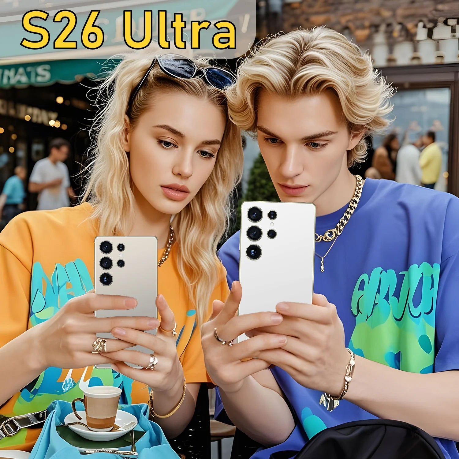 5G Smartphone 6.9 Inch AMOLED 16GB RAM 1TB Storage Dual SIM Unlocked Tidesmit