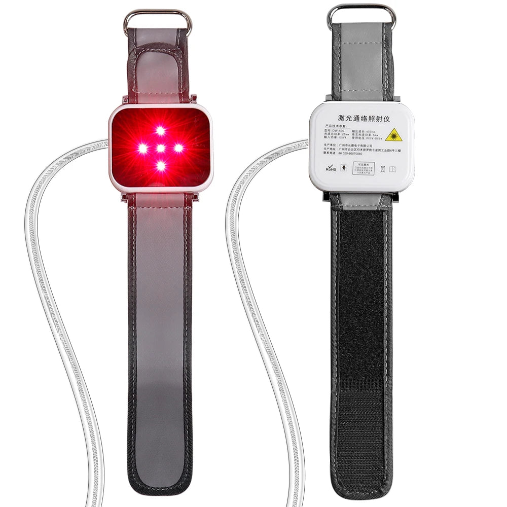 Laser Therapy Wrist Watch for Blood Sugar and Pressure Management Relaxation Treatment Tidesmit