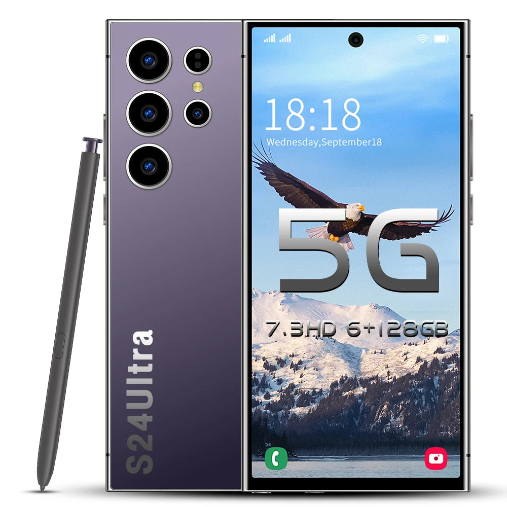 Samsung Galaxy S24 Ultra 5G Smartphone - 128GB Android Phone 6G Tidesmit
