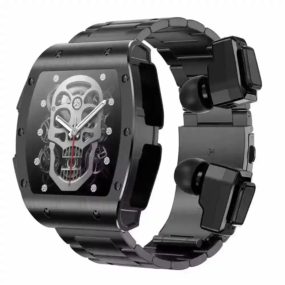 Tidesmit JM09 Smartwatch With Wireless Earbuds - IP67 Waterproof Fitness Tracker Tidesmit