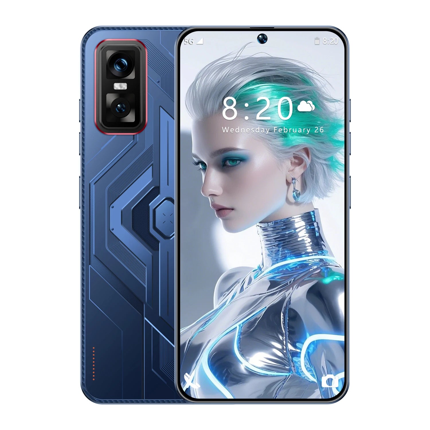 Infinix GT30 Pro 5G Smartphone, 16GB RAM, 1TB Storage - Gray Blue 16G Tidesmit
