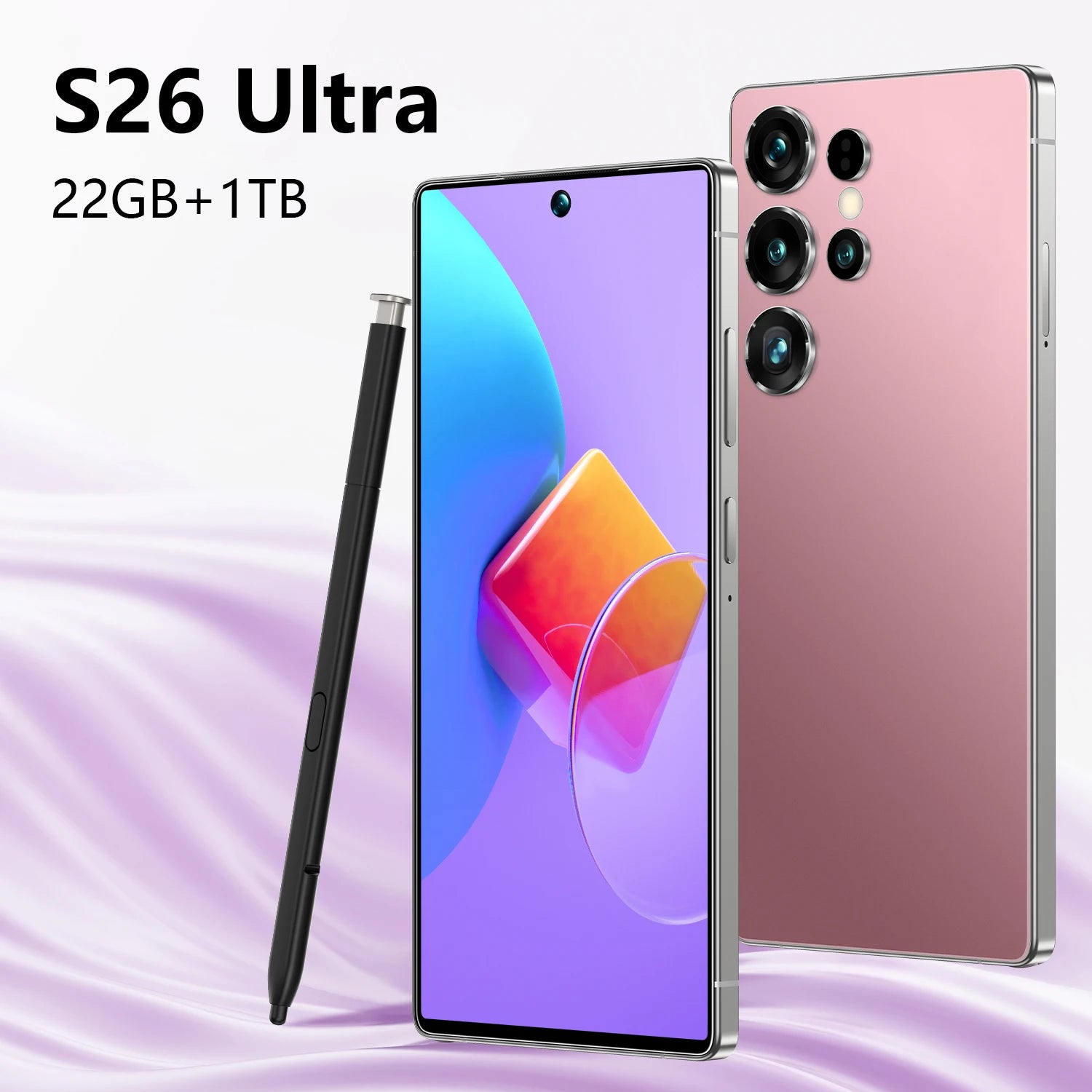 S26 Ultra 5G Smartphone 22GB RAM 1TB Storage - Unlocked Dual SIM Tidesmit