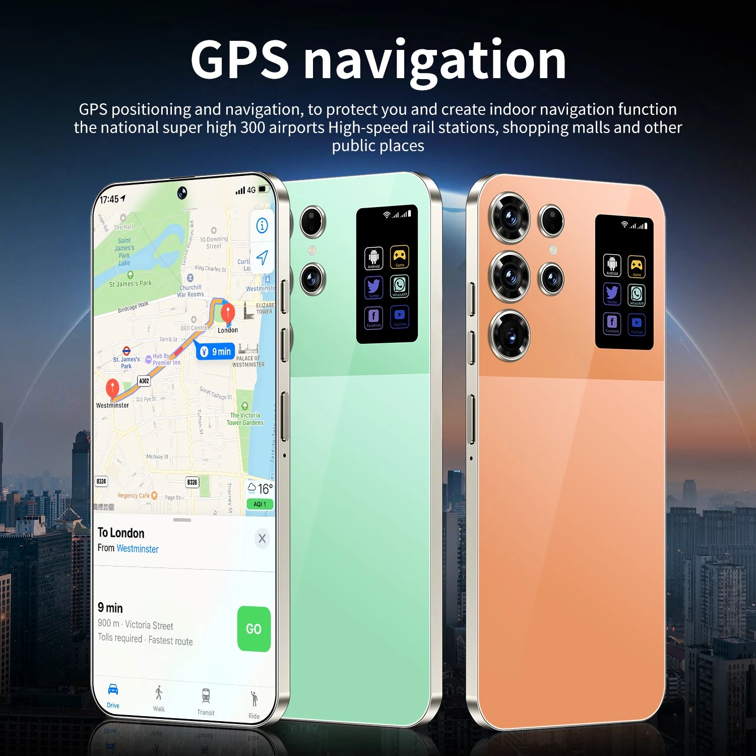 S26 Ultra 5G Smartphone, 7.3-Inch AMOLED Display, 16GB RAM, 1TB Tidesmit