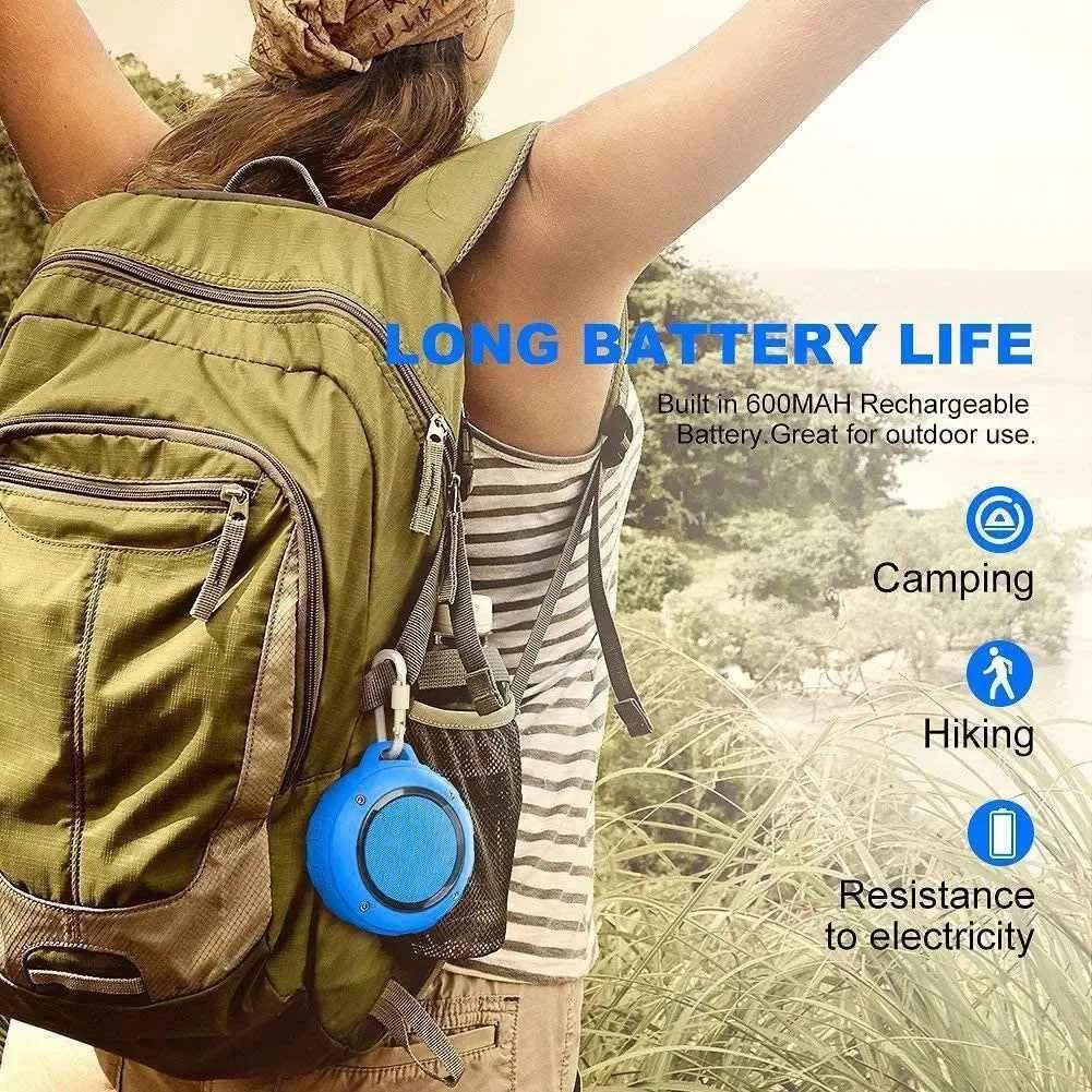 Portable Bluetooth Speaker: 12H Waterproof Wireless Audio, Blue My Store