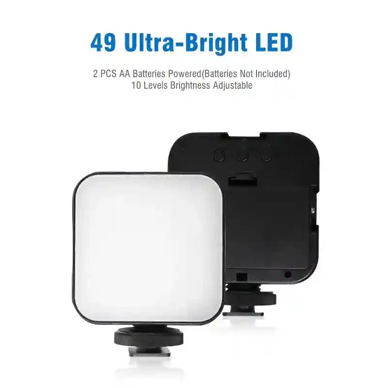 Ring Light Vlogging Kit with Microphone and Tripod - 6-in-1 Set Tidesmit