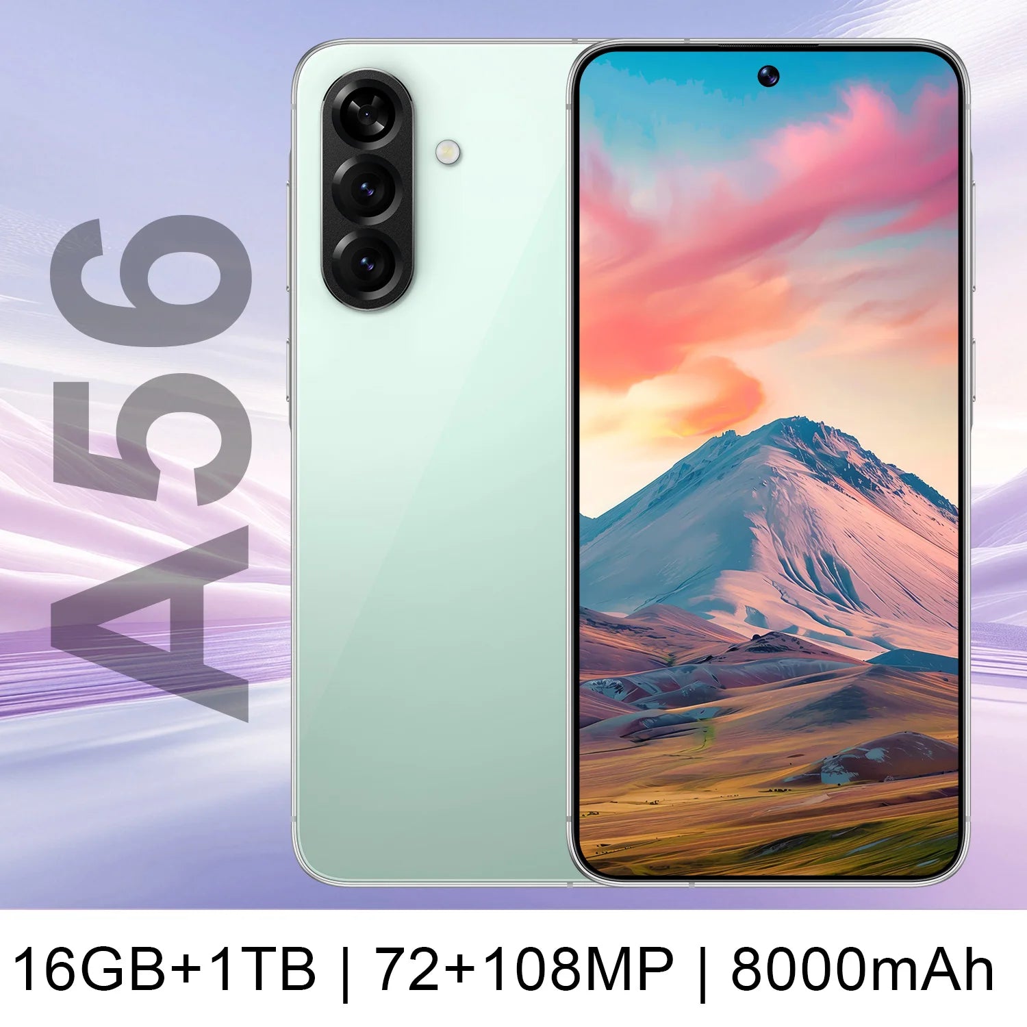 Tidesmit 5G Android Smartphone: 16GB RAM, 1TB Storage, Dual SIM Tidesmit