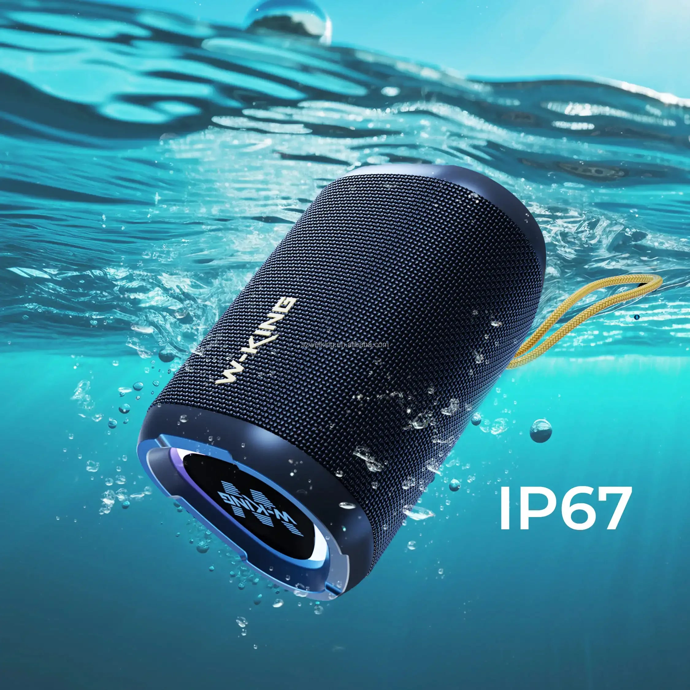 Portable Bluetooth Speaker Waterproof IPX6 with 360 Sound and Bass Boost My Store