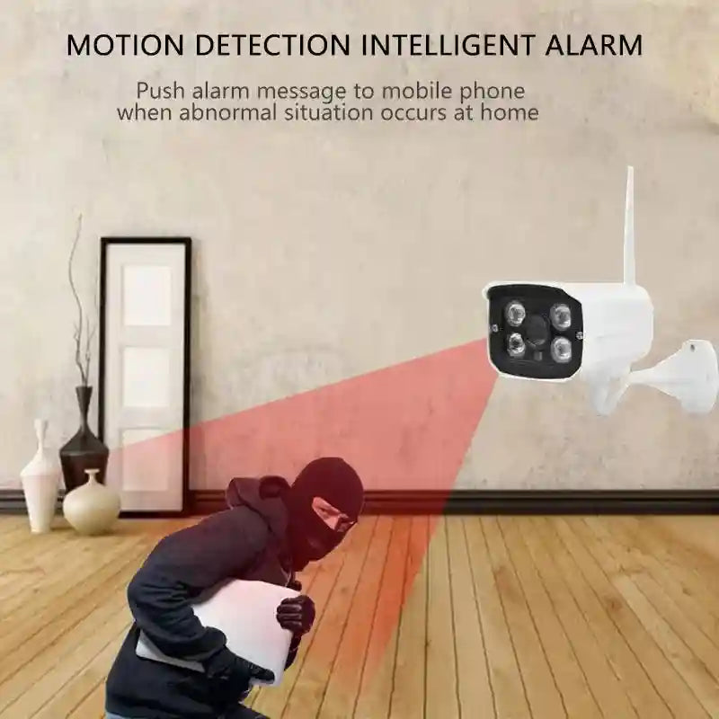 Wireless Security Camera System 1080P NVR - 4 Channel WiFi Smart Home Kit Tidesmit