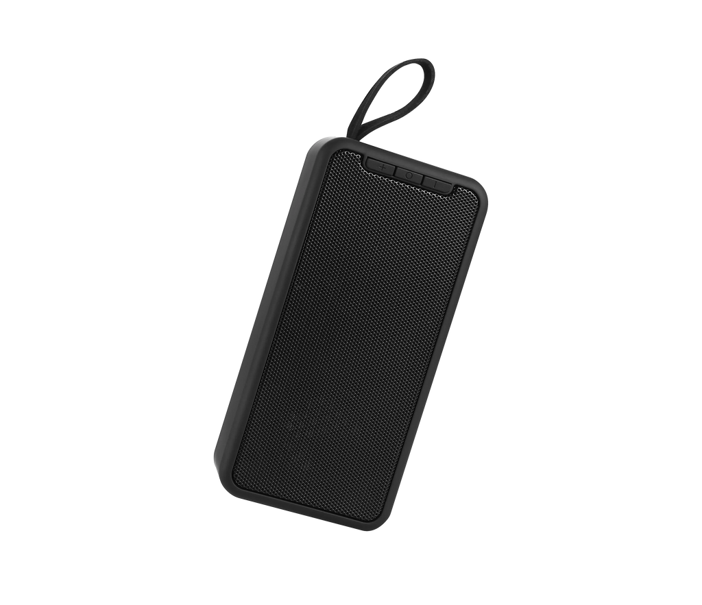 Portable Bluetooth Speaker - Waterproof 360 Sound with Bass Boost (Black) Black My Store
