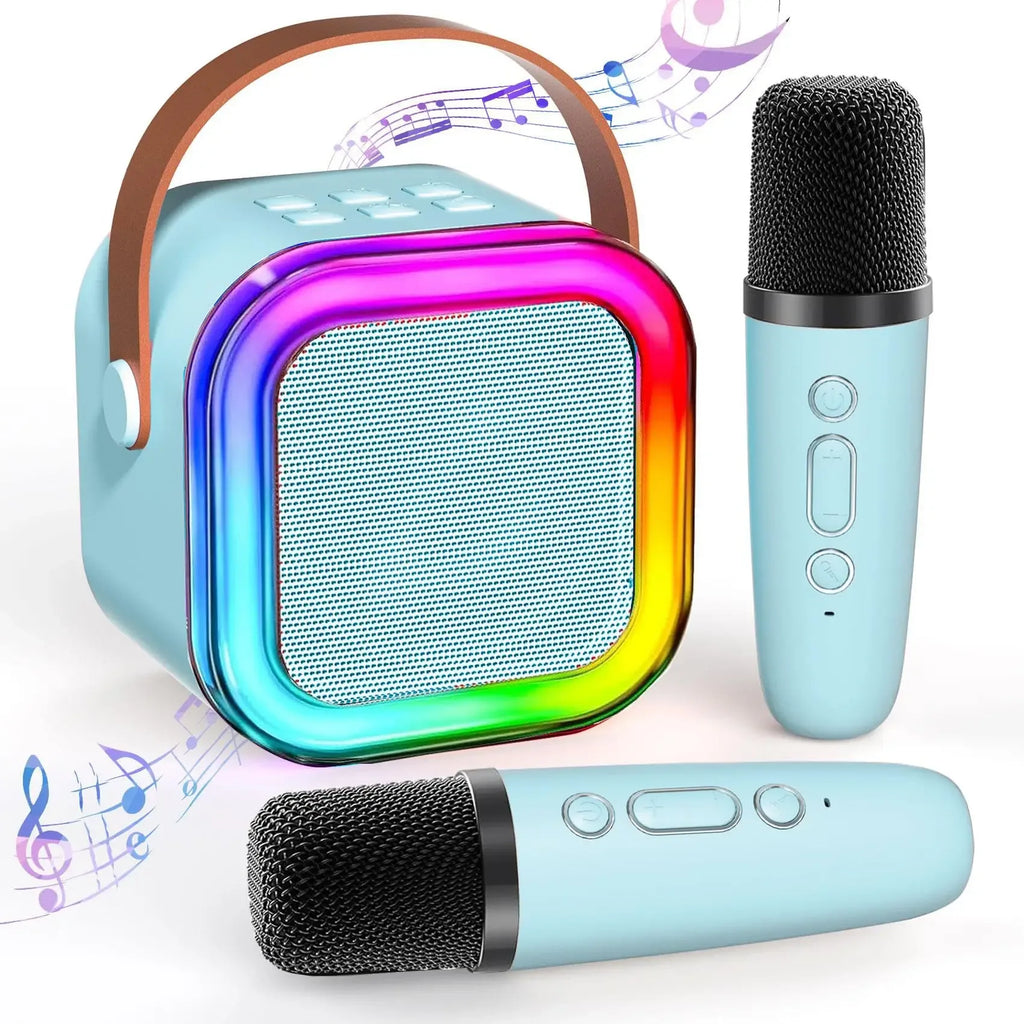 Portable Bluetooth Speaker with Dual Microphones - White Wireless Audio My Store
