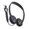 Wired Over-Ear Headphones with Microphone - 3.5mm Stereo Black black Tidesmit