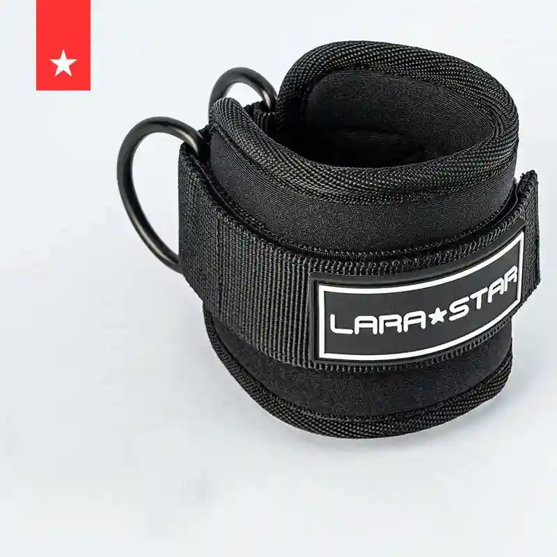 Gym Ankle Straps for Cable Machines - Padded Neoprene by Tidesmit Tidesmit